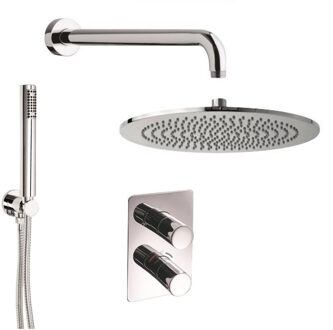 Inbouw Regendouche Set Sanimex Giulini Thermostatisch Chroom