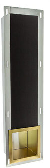 Inbouw Reserve Toiletrolhouder - Leoni Reson - RVS - Geborsteld Goud