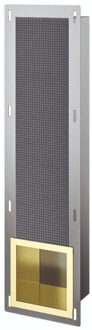 Inbouw Reserve Toiletrolhouder Luca Sanitair 19,5x72x12,2cm Geborsteld Goud PVD