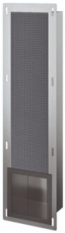 Inbouw Reserve Toiletrolhouder Luca Sanitair 19,5x72x12,2cm Gunmetal