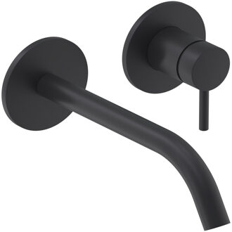 Inbouw Wastafelmengkraan IVY Bond 2-gats Coldstart Mat Zwart PED IVY