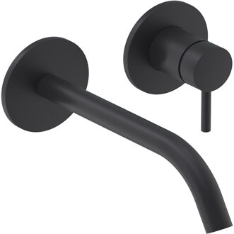 Inbouw Wastafelmengkraan IVY Bond 2-gats Coldstart Mat Zwart PED