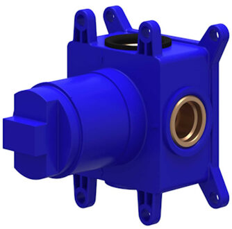 Inbouwbox IVY tbv Inbouw Stopkraan Flow-Through Symmetry Donker Blauw IVY