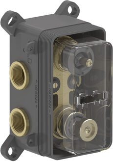 Inbouwbox Therm. MAY Met 2-Weg Stop/Omstel Grijs