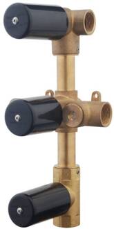 Inbouwdeel 3 Wegs Douchethermostaat Aqua Splash