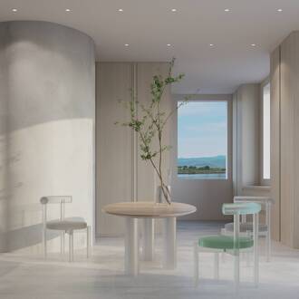 inbouwdownlight Reif, wit/wit, Ø 6,8 cm, aluminium