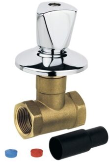 Inbouwkraan, chroom, 1/2"IT, met rozet - 986521113