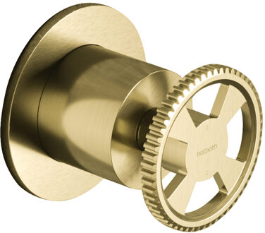 Inbouwkraan Hotbath Cobber @Work Met 2-Weg Omstel Geborsteld Messing PVD (excl. Inbouwdeel)