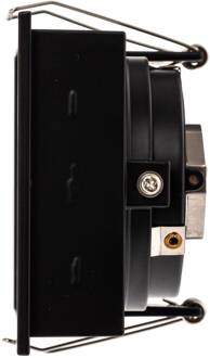 Inbouwlamp Hyde, 2-lamps draaibaar in zwart