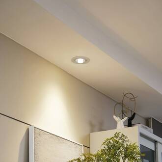 inbouwlamp Jyla, mat wit, Ø 13 cm, GX53 wit mat