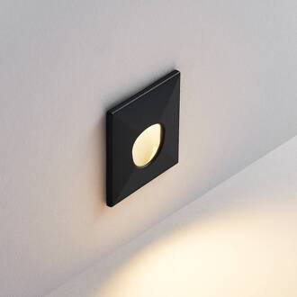 inbouwlamp Wand 68R Sina SQ, zwart, CCT