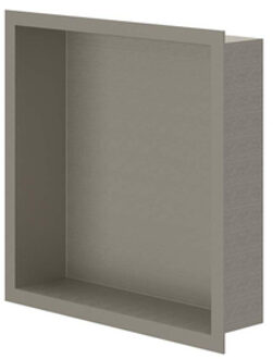 Inbouwnis - 30x30x7.5cm - Geborsteld nickel PVD 6500703 Nickel geborsteld (RVS)