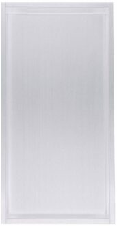 Inbouwnis 30x60x7 cm RVS Mat Wit Aqua Splash