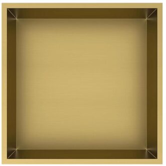 Inbouwnis Best Design Kaya 30.5x30.5x7 cm Mat Goud