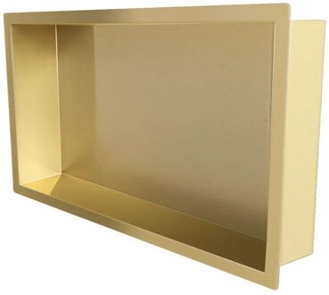 Inbouwnis BWS Incorporado 30x60x10 cm Geborsteld Messing Goud