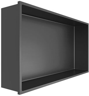 Inbouwnis - Leoni Nima - 30x60x10cm - Gunmetal Grijs