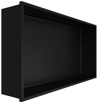 Inbouwnis - Leoni Nima - 30x60x10cm - Mat Zwart