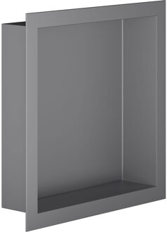 Inbouwnis - Leoni Prim - 30x30x7cm - Gunmetal Grijs
