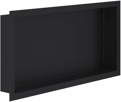 Inbouwnis - Leoni Prim - 30x60x7cm - Mat Zwart