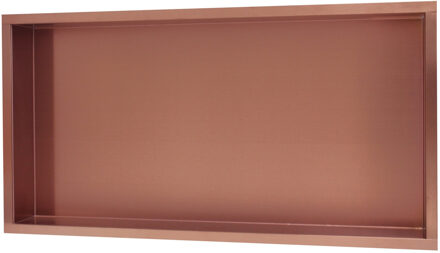 Inbouwnis Sanilux Napo Wand 30x60x7 cm Brons