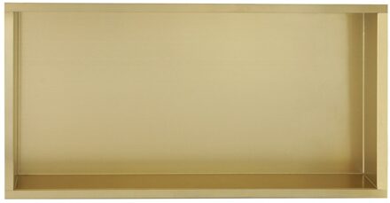 Inbouwnis Sanilux Napo Wand 30x60x7 cm Geborsteld Goud