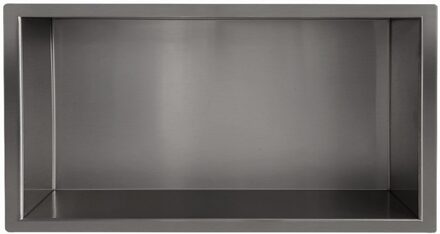 Inbouwnis Wiesbaden Novi 30x60x10cm Gunmetal