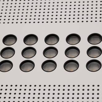 Inbouwpaneel Optico 61,7x61,7cm wit DALI 840 62W