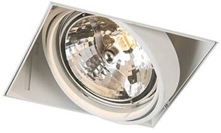 Inbouwspot Bado 1 lichts AR111 wit Trimless