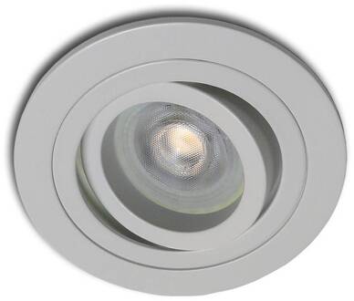 Inbouwspot Brescia rond wit