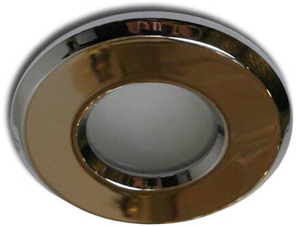 Inbouwspot Brussel rond chroom