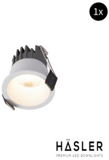 Inbouwspot Häsler Atrano Incl. Fase Aansnijding Dimbaar 5 cm 3.6 Watt Warm Wit Set 1x