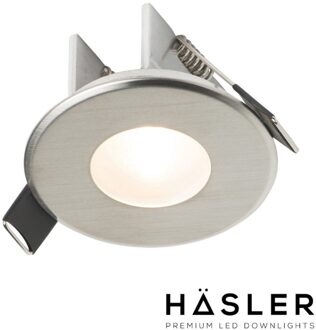 Inbouwspot Häsler Ferrara Incl. Fase Aansnijding Dimbaar 6,8 cm 4 Watt Warm Wit RVS Set 1x