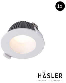 Inbouwspot Häsler Greccio Incl. Fase Aansnijding Dimbaar 8.8 cm 3.6 Watt Warm Wit Set 1x