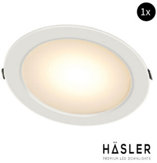 Inbouwspot Häsler Toledo Incl. Fase Aansnijding Dimbaar 13.7 cm 8 Watt Warm Wit Set 1x