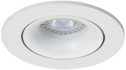 Inbouwspot LED Syrma 10.6x15cm 5W Aluminium Wit