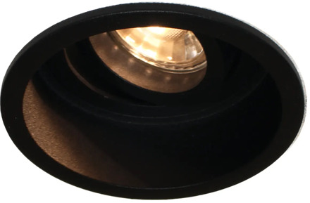 Inbouwspot Rexi Zwart GU10 Rond 1 Lichts