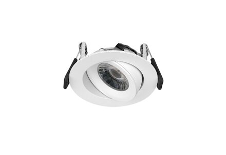 Inbouwspot Wit 9Watt IP54 Dim to Warm