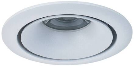 Inbouwspot Yin met aluminiumframe in Wit