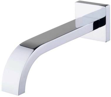 Inbouwuitloopkraan Vierkant 30 cm 1/2" Chroom Aqua Splash