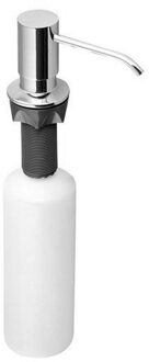 Inbouwzeepdispenser Sapho Kunststof Fles 350 ML RVS