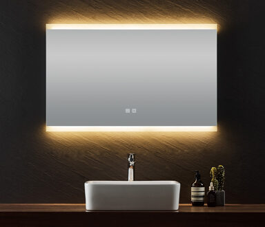 Incluso spiegel met LED-verlichting en spiegelverwarming 100x70cm