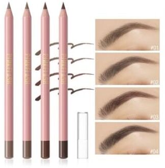 Incredible Waterproof Eyebrow Pencil - 4 Colors #4 DARK GRAY BROWN