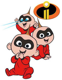 Incredibles 2 Jack Jack Poses Dames Trui - Wit - S