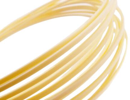 Incudo IN493 ABS guitar purfling cream plain - 1600x2x1.5mm (63x0.08x0.06")