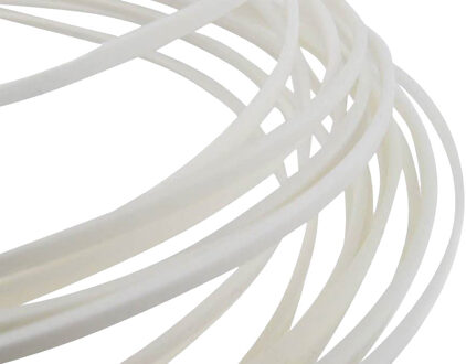 Incudo IN505 ABS guitar purfling white plain - 1600x2x1.5mm (63x0.08x0.06")