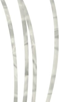 Incudo IN532 celluloid guitar purfling white pearloid - 1600x2x1.5mm (63x0.08x0.06")