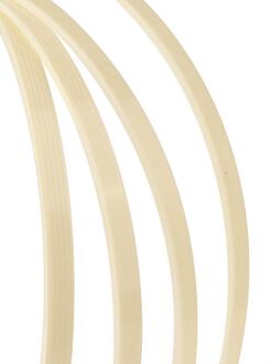 Incudo IN657 celluloid guitar binding translucent straight grain ivory - 1600x6x1.5mm (63x0.24x0.06")