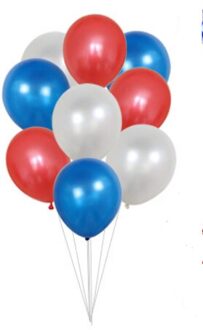 Independence Day Decoraties De Sterren Folie Ballon Amerikaanse Nationale Globos Parade Ballonnen Voor De Vierde Juli Viering mengen 10stk