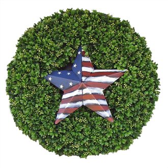 Independence Day Krans Veranda Decoratie Voordeur Outdoor Opknoping Krans Decor Geschikt Voor Allerlei Festivals Decor