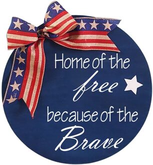 Independence Day Welkom Deur Hanger Welkom Decoratie Op Independence Day Decoratie Deur Krans Voordeur Krans Decor